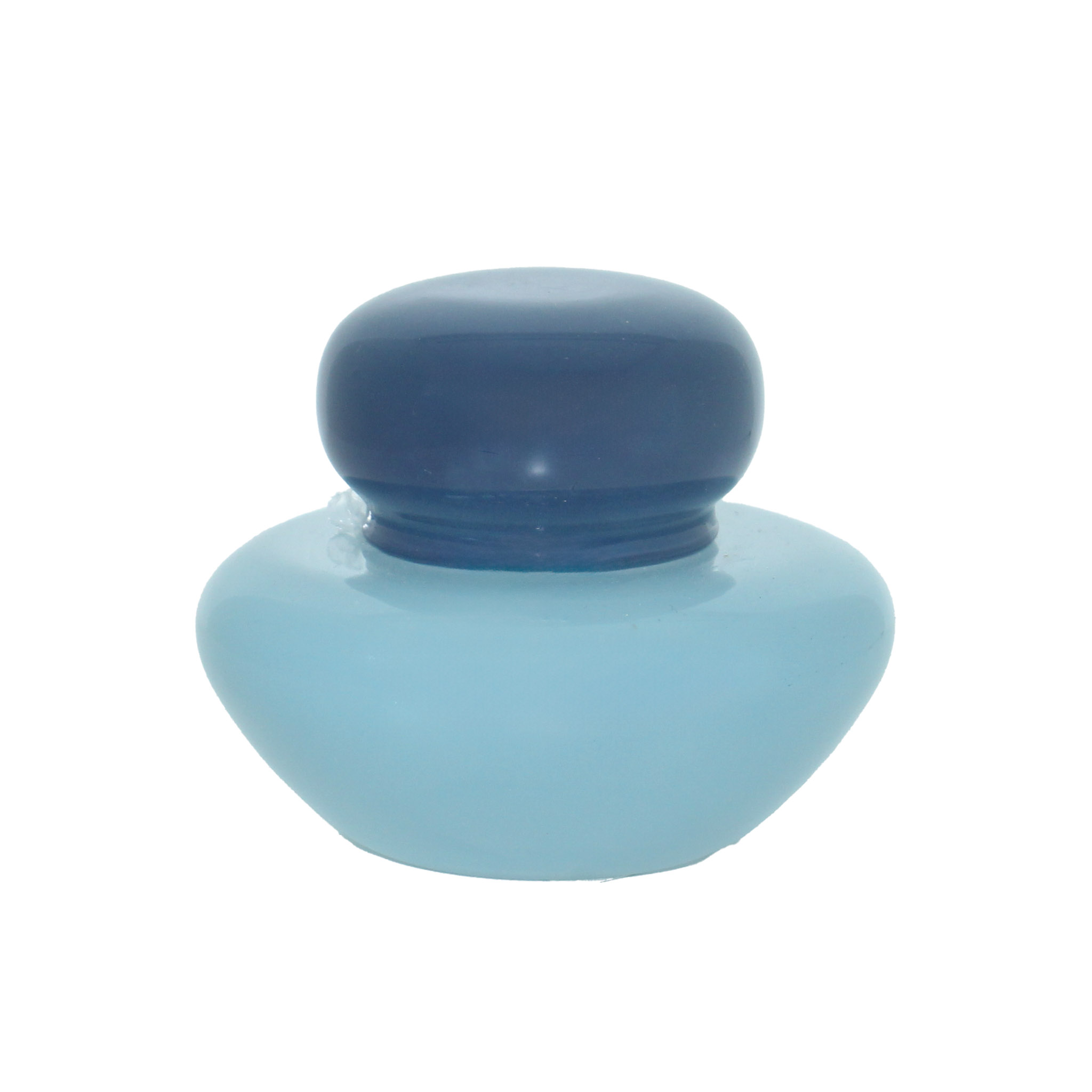 Jarrón de Vidrio Ameg Azul / Celeste