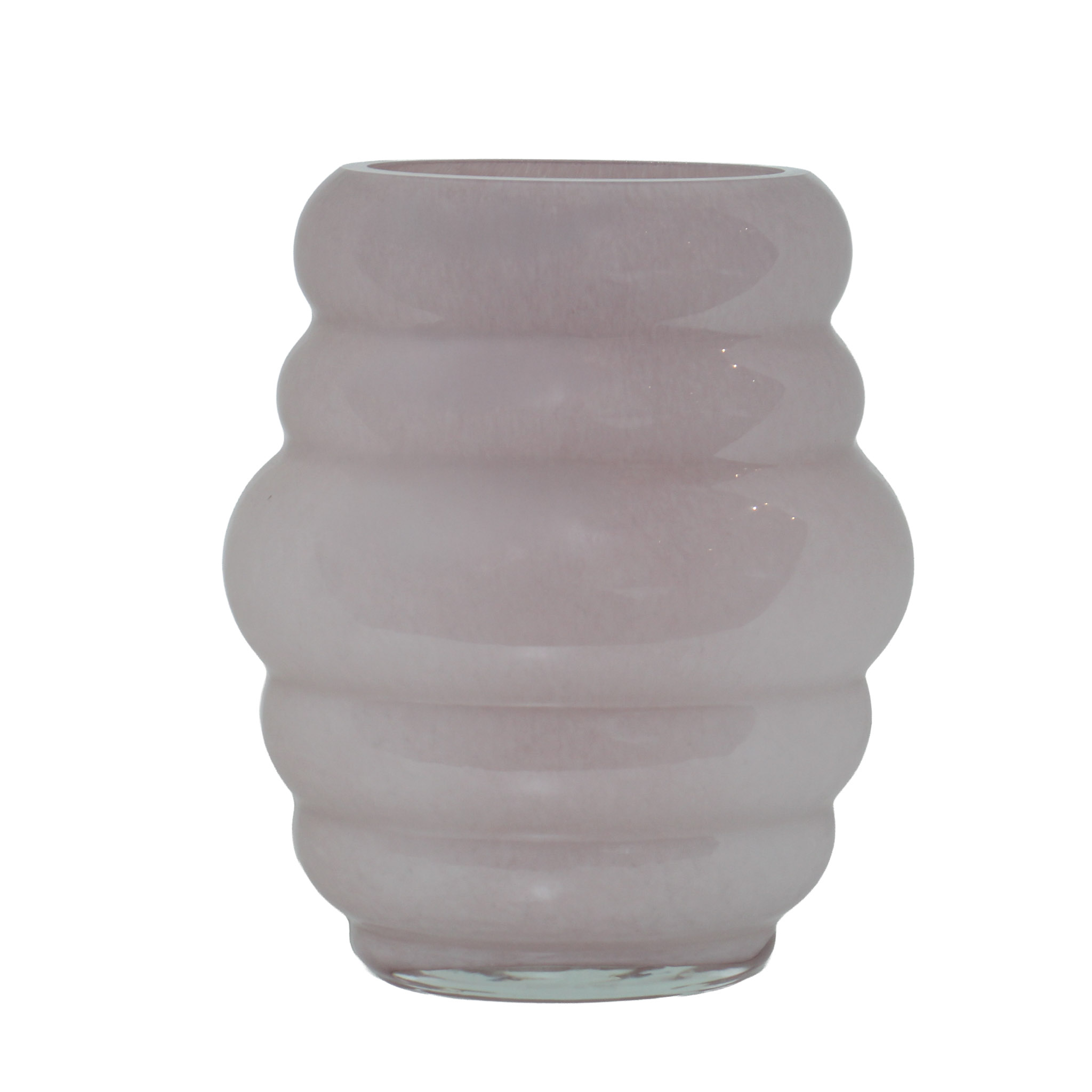 Jarrón de Vidrio Rodha Rosa