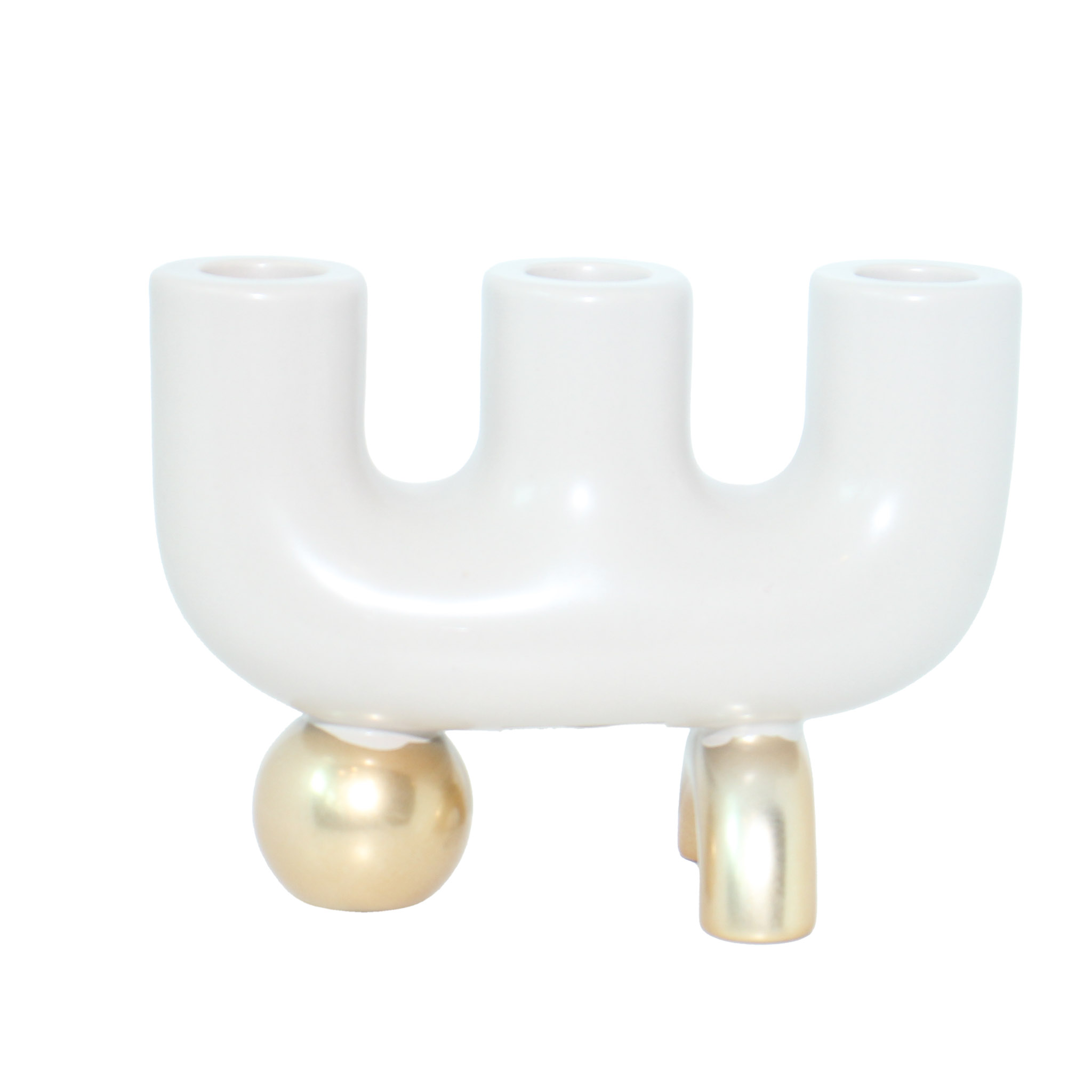 Candelabro de Cerámica – Portavela