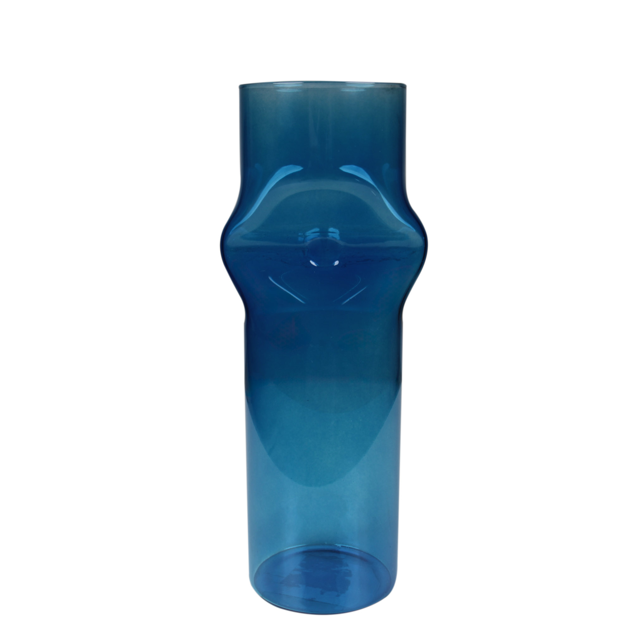 Florero de Vidrio Cobalt